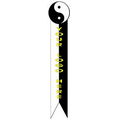 Yin Yang Bookmark w/ Black Back